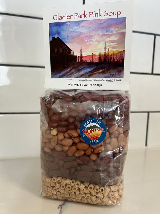 Glacier Park Pink Soup