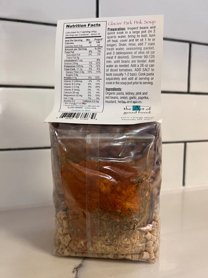 Glacier Park Pink Soup