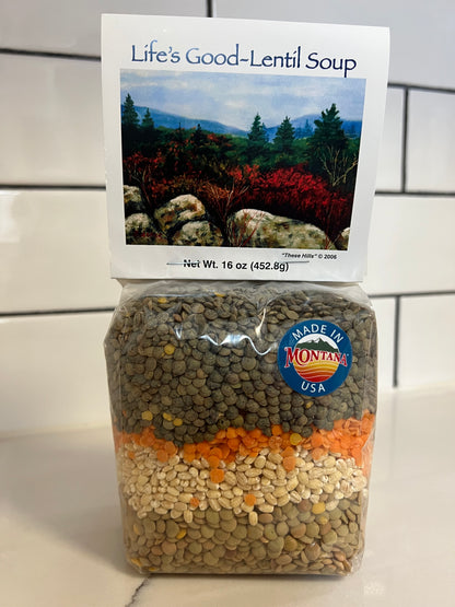 Life's Good Lentil Soup