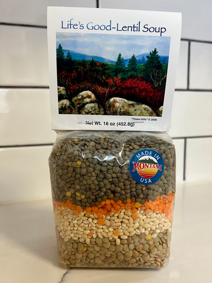 Life's Good Lentil Soup