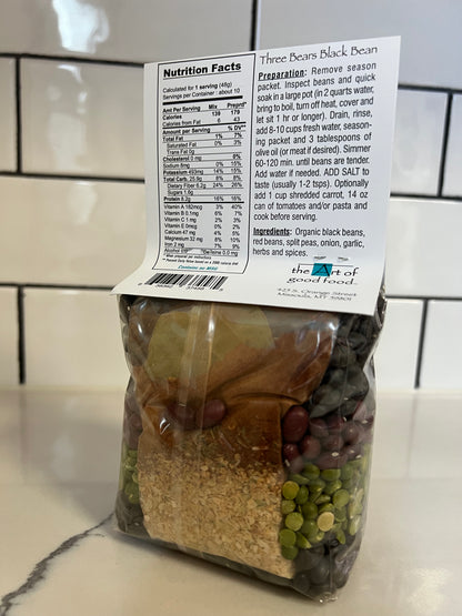 Three Bears Black Bean Soup