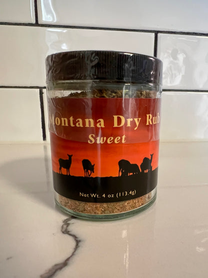 Montana Sweet Dry Rub - Jar