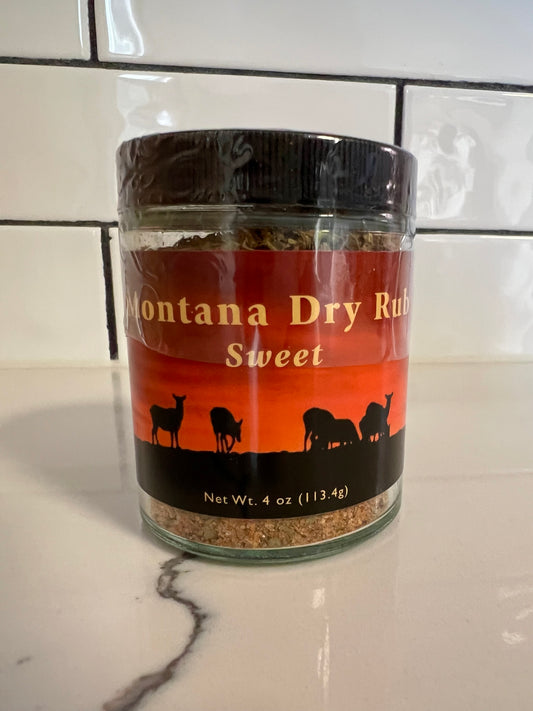 Montana Sweet Dry Rub - Jar