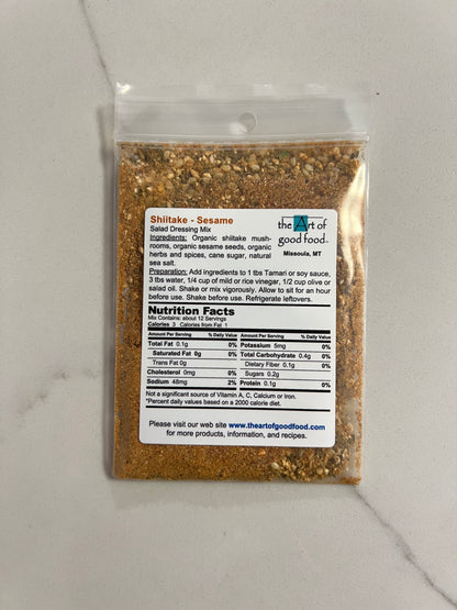 Shiitake Mushroom Dressing